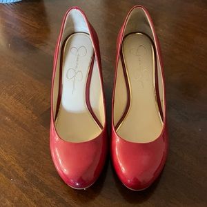 Jessica Simpson wedges.